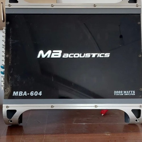 امپیلی فایر MBA 604 چهار کانال کرستالی با توان 3000 وات