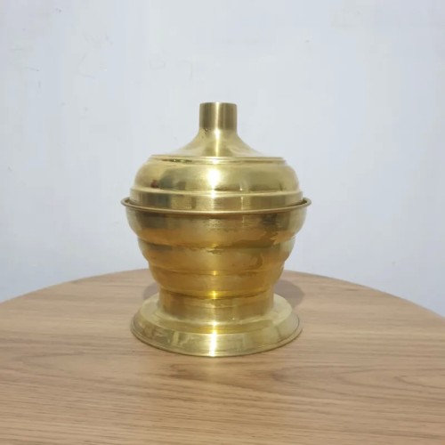 فروش شکلات خوری سه تیکه برنزی قدیمی با طراحی کلاسیک