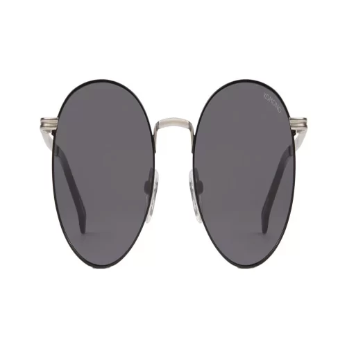 عینک آفتابی کومونو مدل The Taylor Silver Black لوناتو