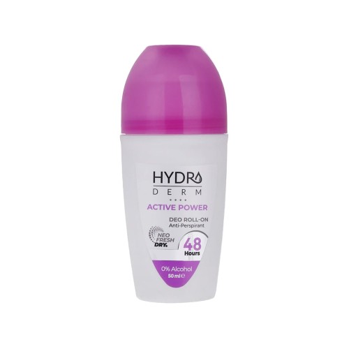 رول ضد تعریق بانوان هیدرودرم مدل Active Power 50ml