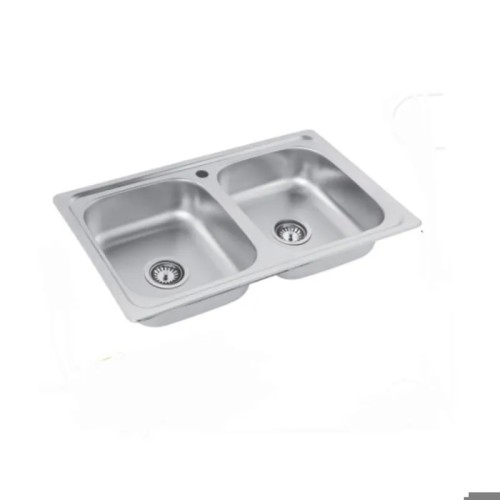 فروش سینک آشپزخانه استیل توکار 80 در 50 با گارانتی