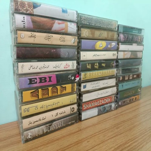 نوار کاست قدیمی 100 عدد با قیمت مناسب و کیفیت عالی