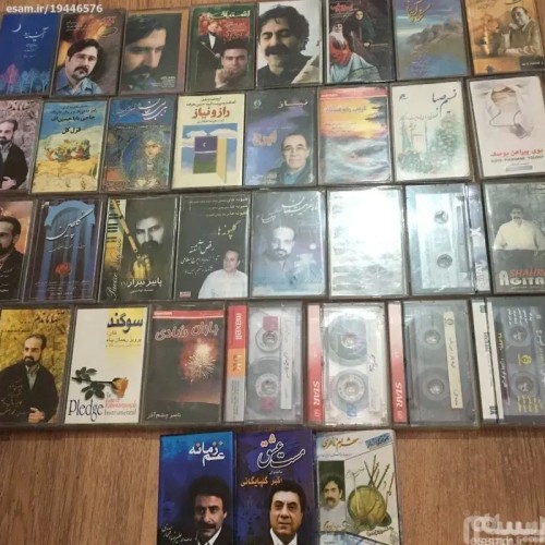 فروش 30 عدد نوارکاست قدیم طبق عکس و توضیح
