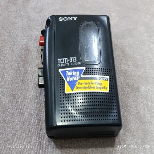 واکم سونی TCM313 اصل و سالم با نیاز به سرویس