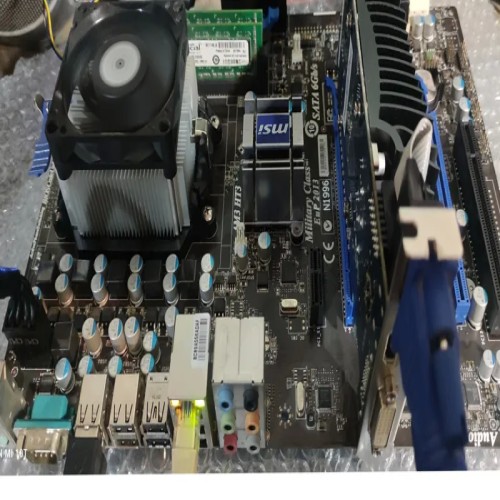 مادربورد MSI 870S G46 با پردازنده Phenomen X4 B60 و فن