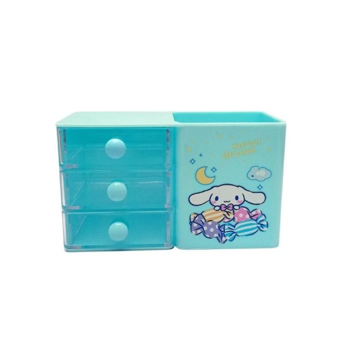 جامدادی براش آرایشی سینامورول رومیزی کشودار