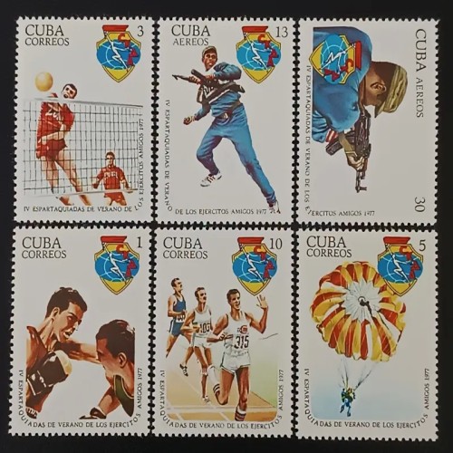 فروش تمبر کوبا مهر نخورده با بهترین قیمت