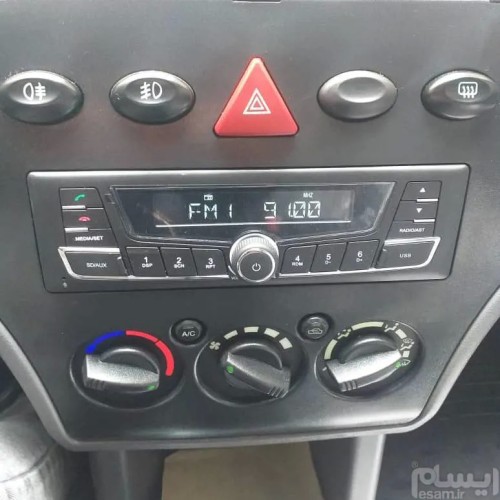 فروش رادیو پخش فابریک ساینا و تیبا با بلوتوث و رم خور