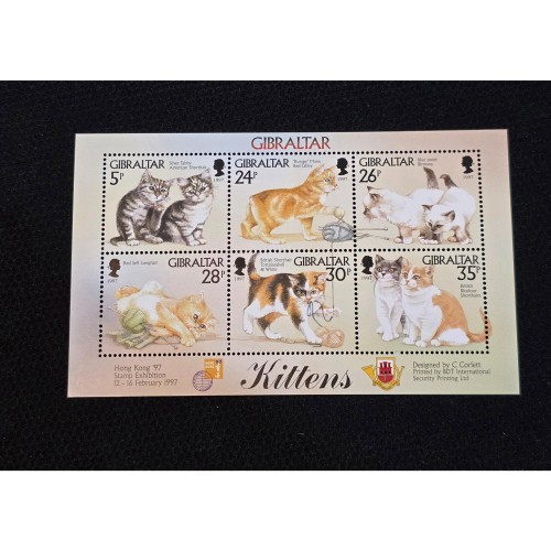 خرید شیت تمبر موضوعی گربه GILBERT چاپ بریتانیای کبیر