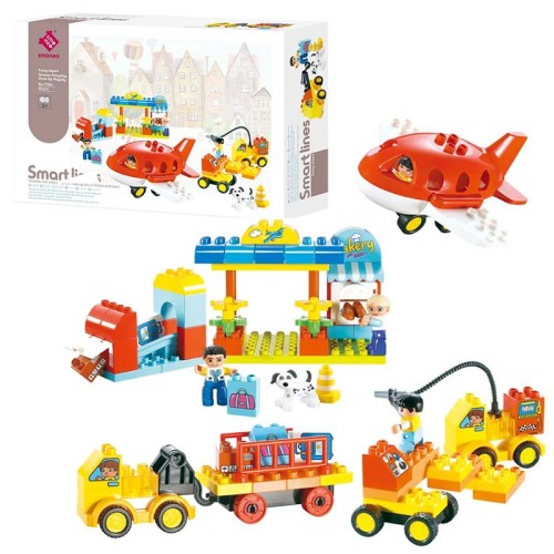 اسباب بازی لگو اسمونو 88 تکه مدل فرودگاه - بهترین گزینه