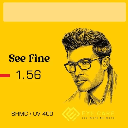 عدسی طبی سی فاین ۱.۵۶ SHMC/UV400 لوناتو - ژاپن