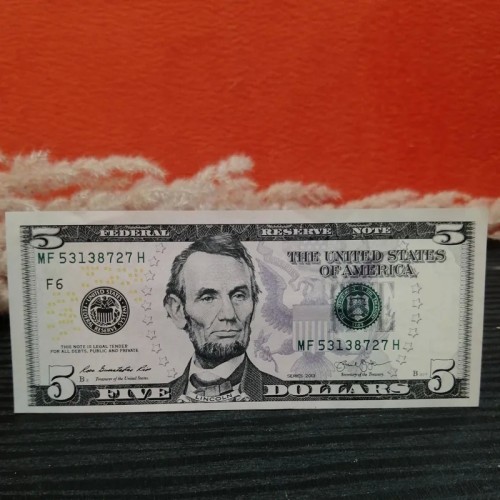 فروش اسکناس 5 دلاری با بهترین قیمت و کیفیت