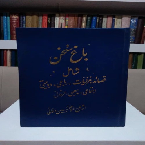 باغ سخن اثر غلامحسین وفائی با جلد گالینگور عالی