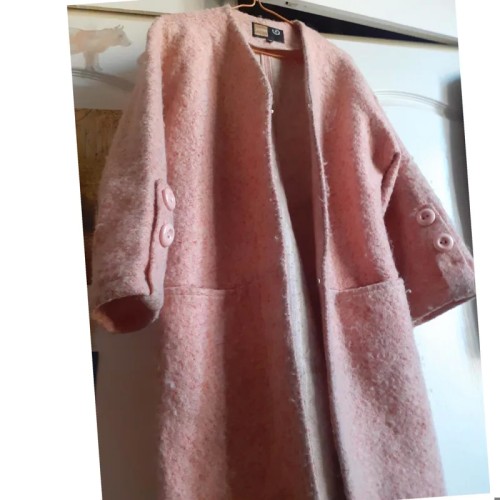 پالتو زنانه رنگی zara با طراحی مدرن و شیک