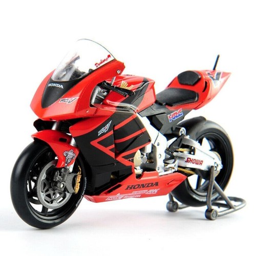 موتور اسباب بازی فلزی قرمز Honda RC 211V