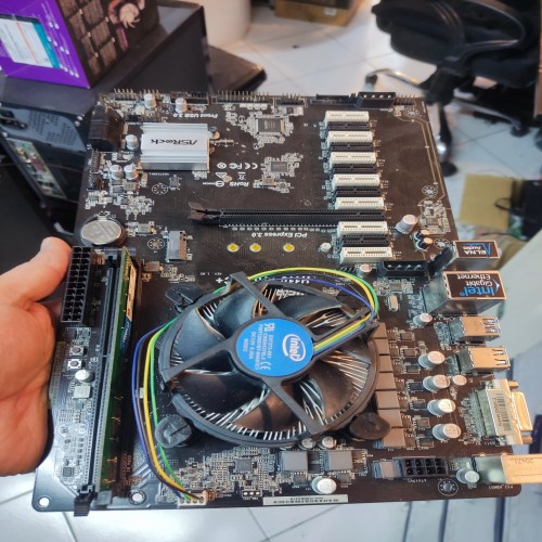 فروش H110 Asrock BTC Pro باندل با گارانتی و تست یک ماهه