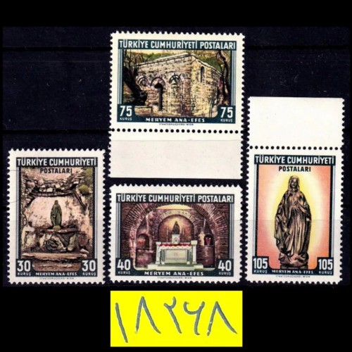 فروش سری کامل تمبر مریم مقدس،ترکیه 1962