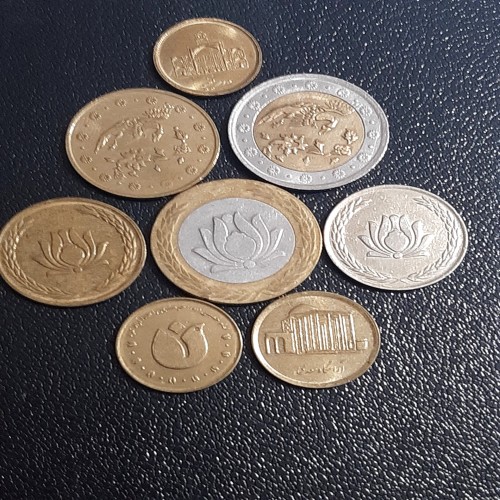 فروش ست کامل سکه های 500 و 250 ریالی با عکس