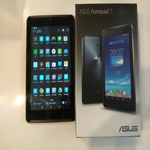 فروش تبلت ASUS FonePad با جعبه و شارژر، بدون کابل