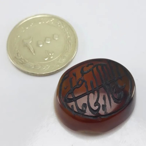 نگین عقیق خطی معدنی، محصولی خاص و معدنی