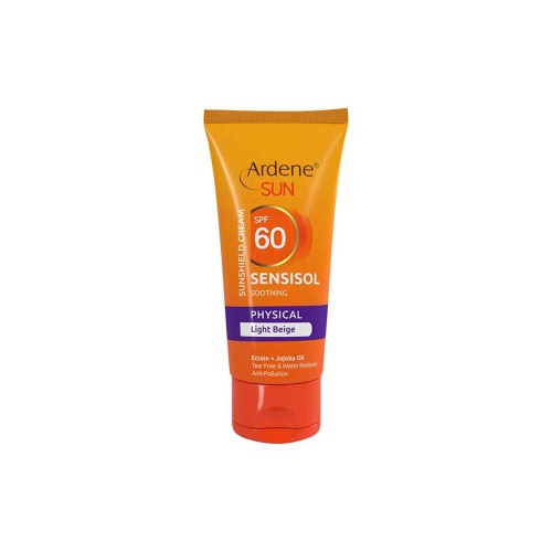 کرم ضد آفتاب رنگی SPF60 فیزیکال SENSISOL آردن