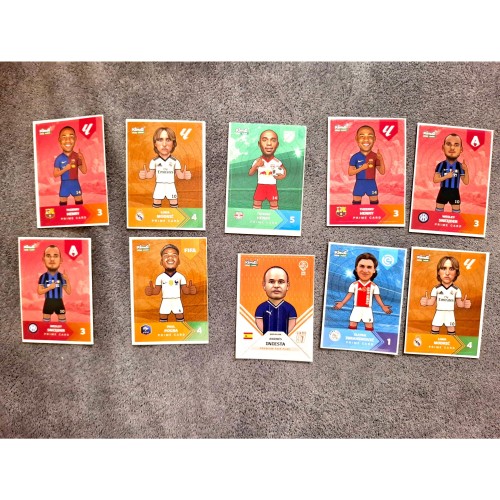 برچسب استیکر فوتبالی پرایم 2026 کیمدی - مجموعه 10 عدد