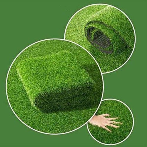 چمن مصنوعی 42 میل دو بافت برای مهد کودک و فضای باز
