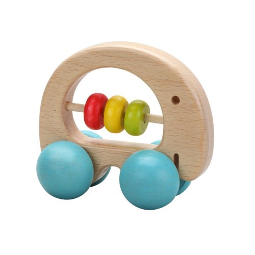 اسباب بازی چوبی جغجغه ماشین فیل Classic World 3052