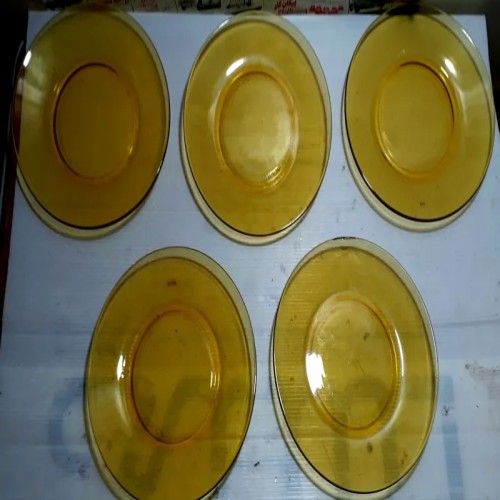 فروش 5عدد بشقاب میوه خوری ایتالیایی در حد نو