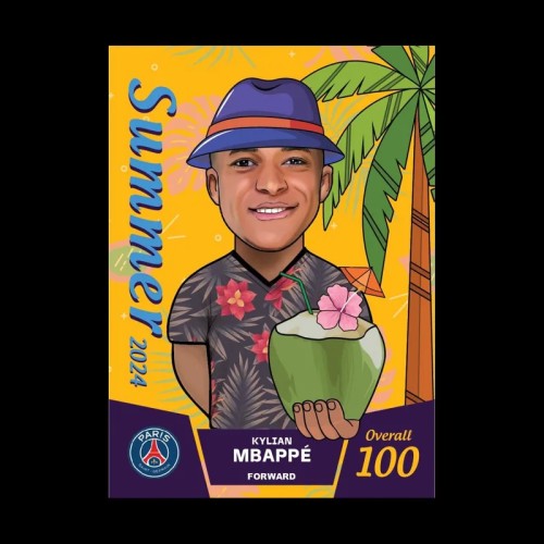 فروش کارت کیمدی سامر 2024 امباپه | کلکسیونی و کمیاب