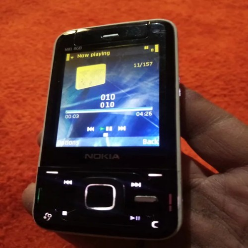 فروش گوشی نوکیا N81 هشت گیگ با گارانتی و سالم