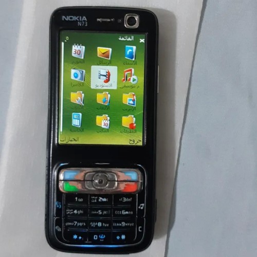 فروش گوشی نوکیا N73 سالم با کارت حافظه و باتری