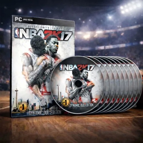 فروش بازی کامپیوتری بسکتبال حرفه ای NBA 2K17 (9DVD)