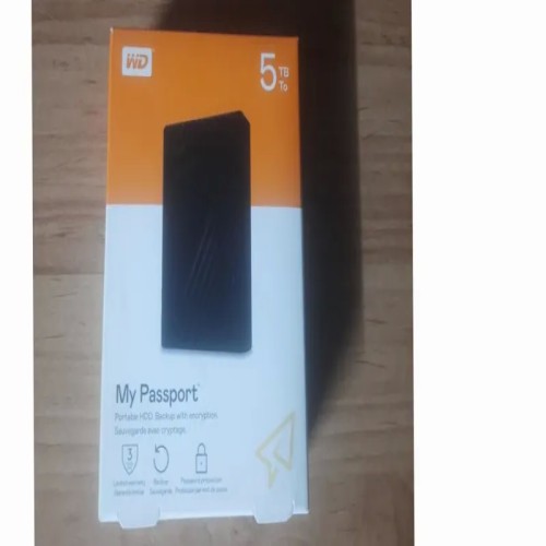 فروش هارد اکسترنال وسترن سالم و تضمینی با جعبه و کابل