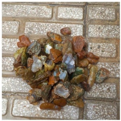 فروش 2 کیلو راف عقیق فردوس درجه 1 کد 114