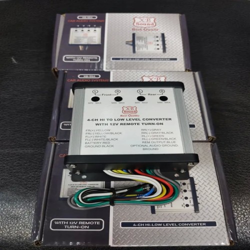 مبدل سیم بلندگو به RCA XB 55 با قابلیت تنظیم جداگانه