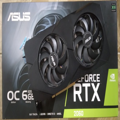فروش کارت گرافیک ASUS GAMING RTX2060 OC سالم و تضمینی