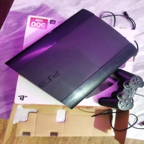 فروش پلی استیشن 3 سوپر اسلیم 500 گیگ با کابل برق