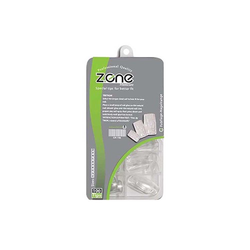 ناخن مصنوعی تخت شیشه ای زد وان Z.ONE با 100 عدد