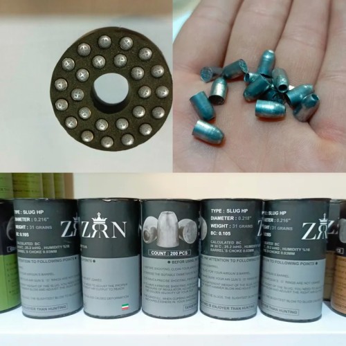 فروش اسلاگ ZRN وزن 31 گرین برای پی سی پی