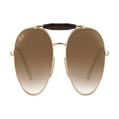 عینک آفتابی ریبن RayBan 3540 00151 با فریم فلزی و رنگ رز گلد
