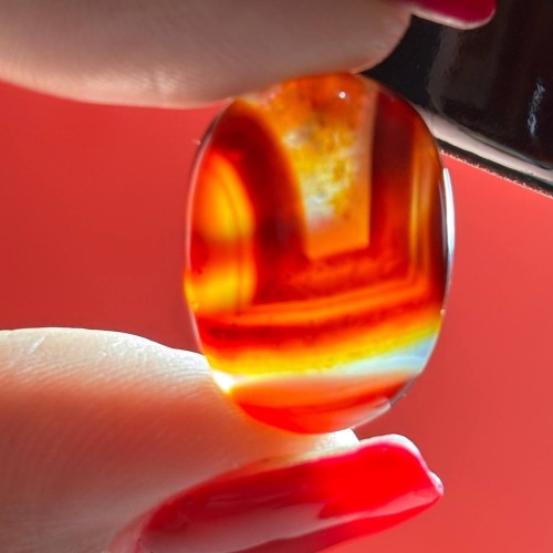 فروش نگین سنگ عقیق سلیمانی معدنی خراسانی کد60271