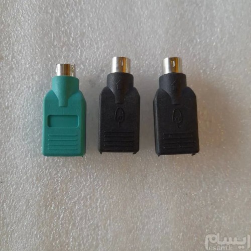 پک 4عددی تبدیل PS2 به USB مخصوص موس و کیبورد