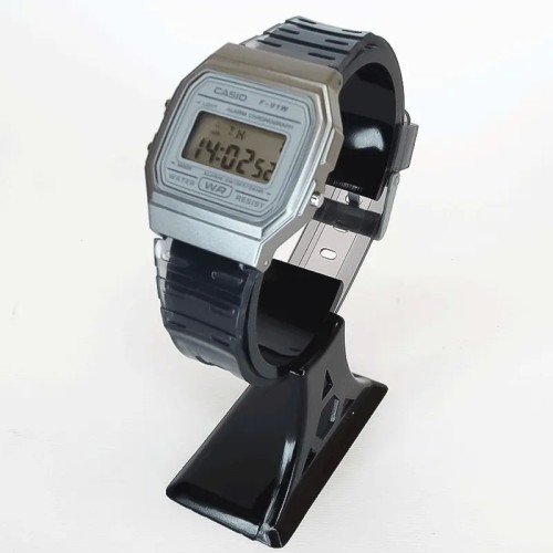 ساعت مچی دیجیتال کاسیو نوستالژی F-91W G با طراحی کلاسیک و مقاوم