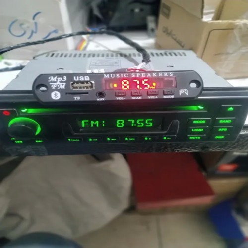 پخش فابریک پراید با فلشخور و کنترل بی‌سیم