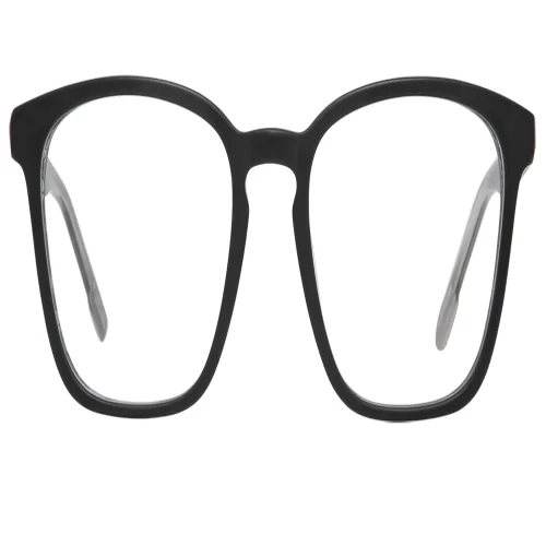 عینک طبی اسپای Kipton 52 Matte Black Horn لوماتو