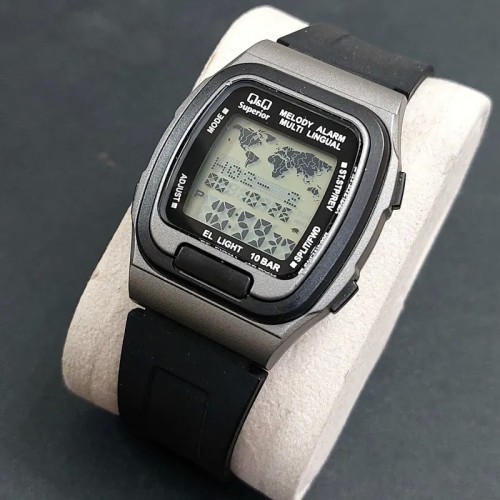 ساعت QQ زنگ دار 5کلید دیجیتال اصل و کمیاب