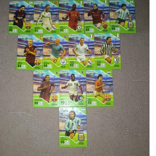 فروش 13 عدد کارت کیمدی راک استار نایاب با بهترین قیمت