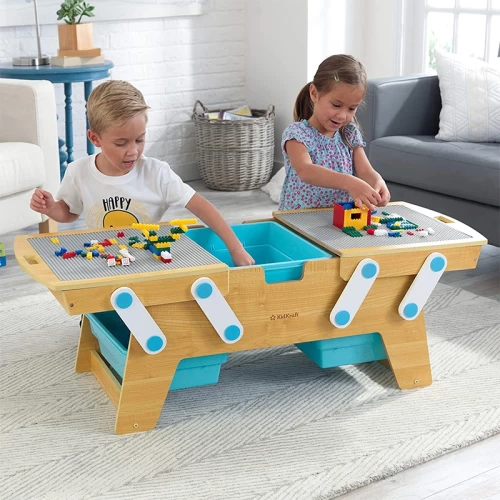 میز لگو چوبی Kidkraft مدل Building Bricks Play