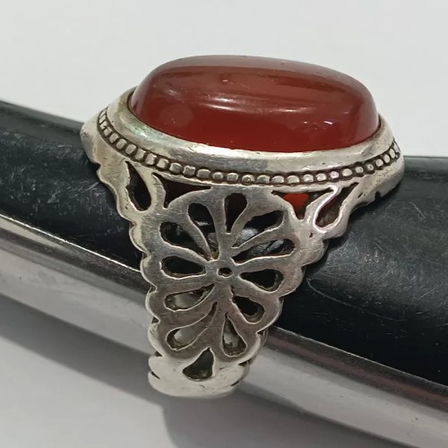 فروش انگشتر عقیق نقره925 با بهترین قیمت و کیفیت